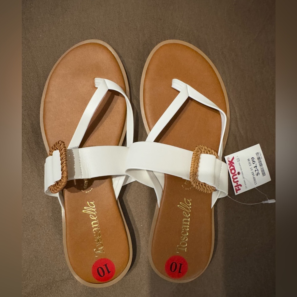 Women's White Sandals